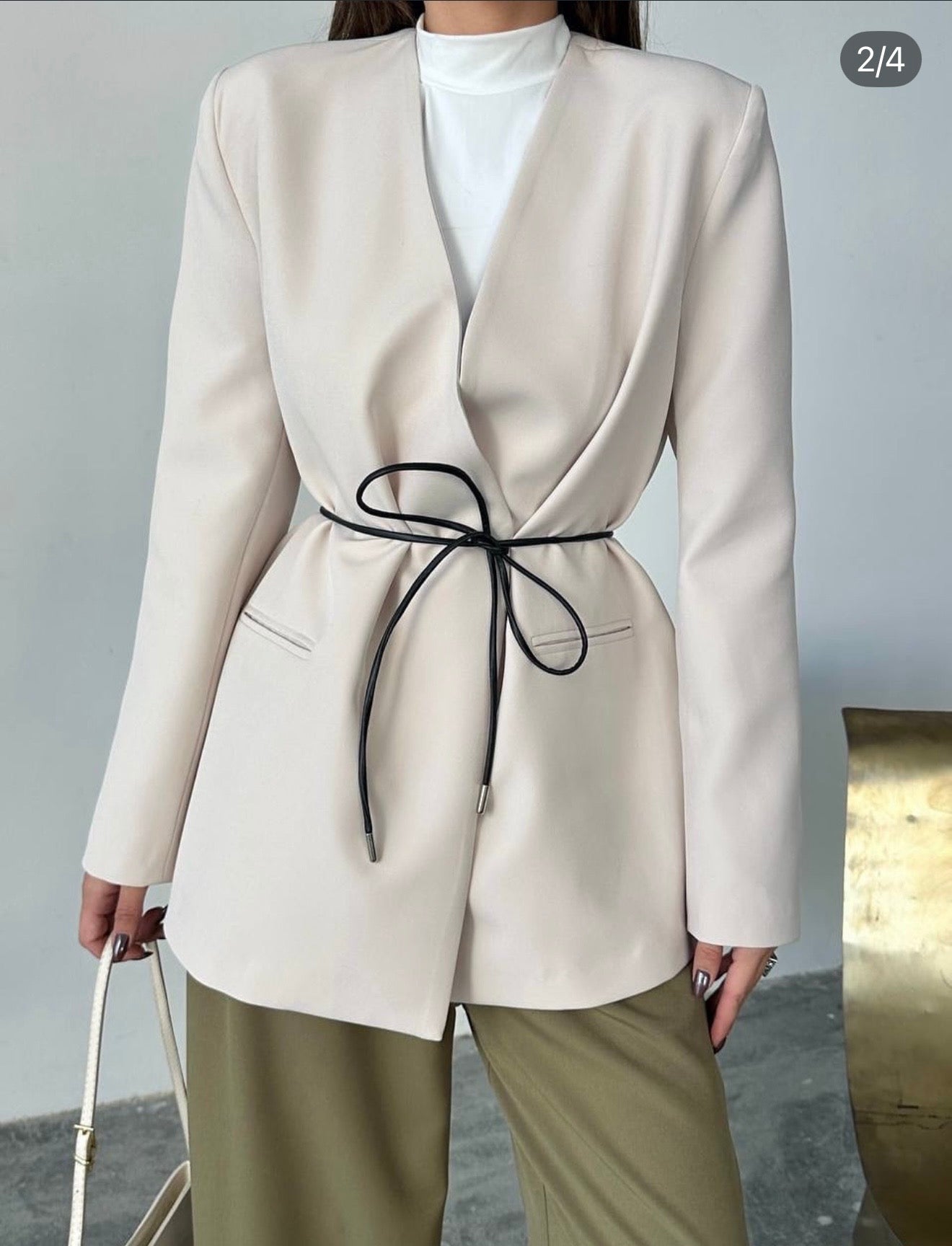 The Ivory Grace Blazer