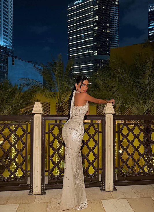 Aurelia sparkle Strap Dress