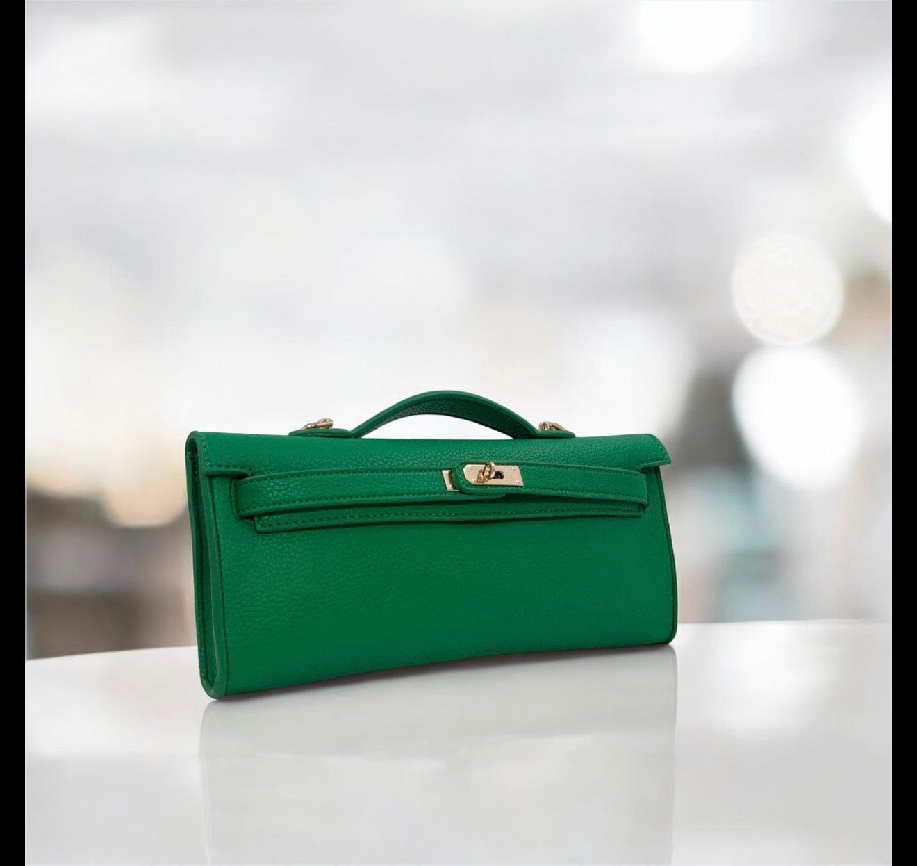 The Emerald Luxe Clutch