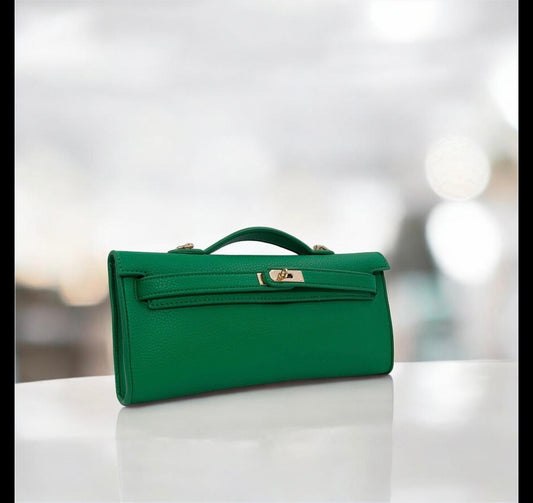 The Emerald Luxe Clutch