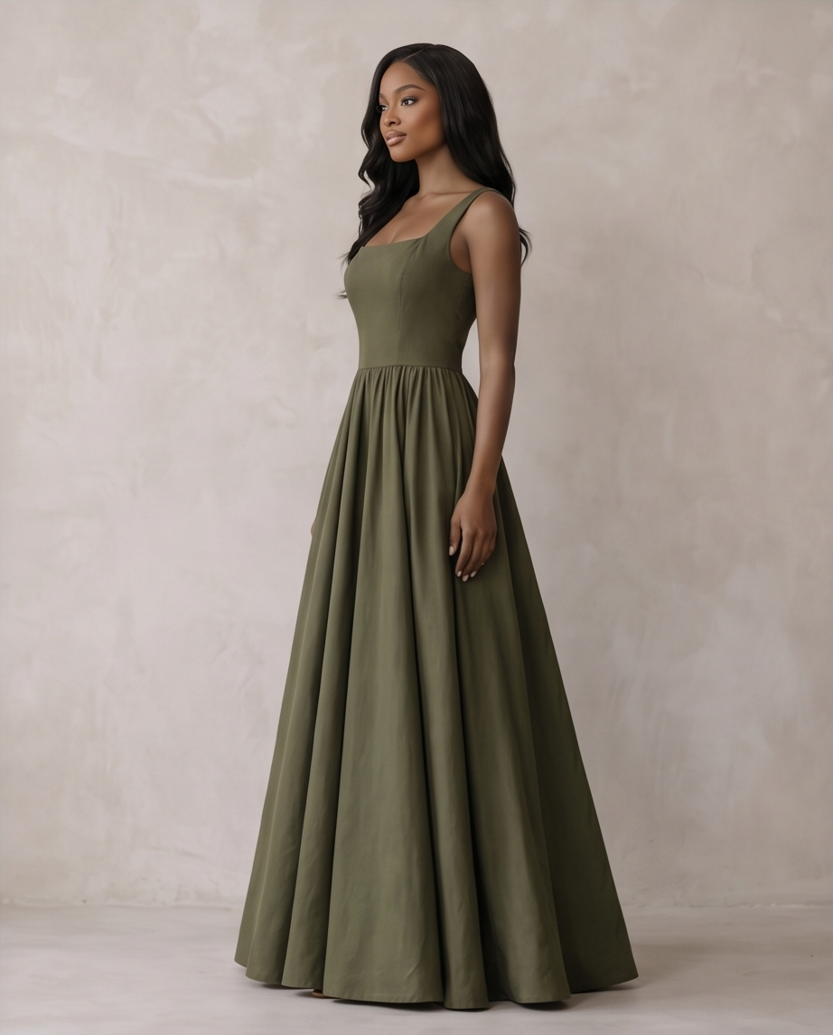 Moonlight Strappy Long Dress